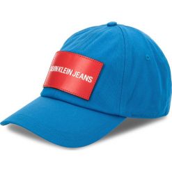 Czapka z daszkiem CALVIN KLEIN JEANS - J K40K400258 450. Niebieskie czapki męskie Calvin Klein Jeans, bez wzorów, z bawełny. Za 159.00 zł.