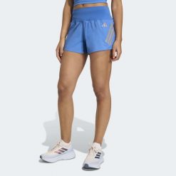 Spodenki do biegania damskie ADIDAS 265. Szorty damskie Adidas, bez wzorów, z materiału, sportowe. Za 169.99 zł.