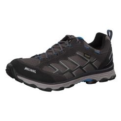 Buty sportowe męskie Meindl Activo z membraną Gore- Tex. Szare buty sportowe na co dzień męskie MEINDL, z gore-texu, bez zapięcia, trekkingowe, gore-tex. Za 899.90 zł.