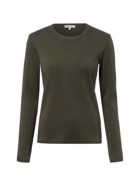 Marie Lund koszulka z długim rękawem Kobiety Bawełna (100%) zielony, M. Zielone t-shirty damskie Marie Lund, m, bez wzorów, z bawełny, bez kołnierzyka. Za 149.95 zł.