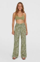 Spodnie damskie O'Neill Johnny Smocked Waist. Białe spodnie materiałowe damskie O'neill, bez wzorów, z tkaniny. Za 299.00 zł.