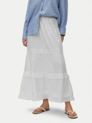 Vero Moda Spódnica maxi Sandy 10345282 Biały Regular Fit. Białe spódniczki damskie Vero Moda, xs, bez wzorów, z bawełny, maxi. Za 269.99 zł.