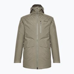 Kurtka przeciwdeszczowa męska Marmot Oslo GORE-TEX. Brązowe kurtki męskie Marmot, m, bez wzorów, z gore-texu, sportowe, bez kaptura. Za 1,499.00 zł.