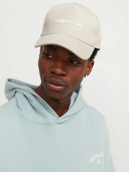 Jack & Jones Czapka w kolorze kremowym rozmiar: onesize. Brązowe czapki męskie Jack & Jones, bez wzorów, z bawełny, sportowe. Za 57.33 zł.