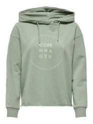 JDY Bluza w kolorze zielonym rozmiar: XS. Zielone bluzy z kapturem damskie JDY, xs, z bawełny. Za 87.81 zł.