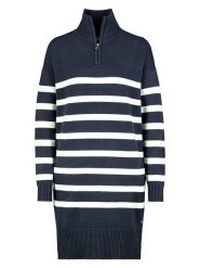 Fresh Made Sukienka w kolorze granatowym rozmiar: XL. Niebieskie sukienki damskie Fresh Made, xl, bez wzorów, bez kołnierzyka, bez ramiączek, midi. Za 113.99 zł.