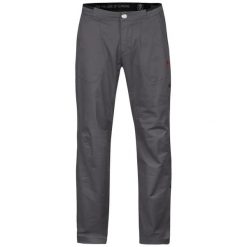 Spodnie Rafiki Runout. Szare spodnie materiałowe męskie Rafiki, bez wzorów, z bawełny, retro. Za 457.00 zł.