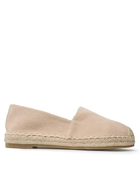 Jenny Fairy Espadryle WSS990-186 Beżowy. Brązowe espadryle damskie Jenny Fairy, bez wzorów, z materiału, bez obcasa. Za 79.99 zł.