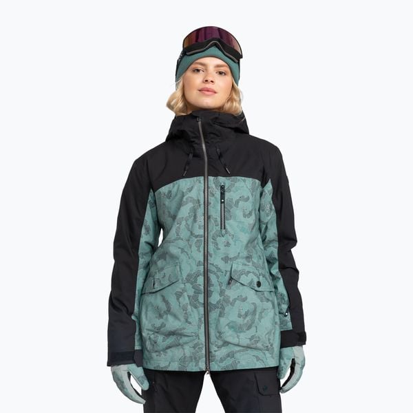 Kurtka snowboardowa damska ROXY Stated. Zielone kurtki damskie Roxy, s, bez wzorów, z materiału, bez kaptura. Za 1,330.95 zł.