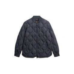 Damska kurtka puchowa Superdry. Brązowe kurtki damskie Superdry., bez wzorów, z puchu, bez kaptura. W wyprzedaży za 379.50 zł.