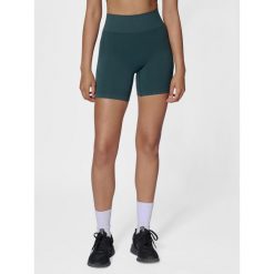 Damskie szorty bezszwowe Hummel MT Define Scrunch. Zielone szorty damskie HUMMEL, bez wzorów, sportowe. Za 130.50 zł.