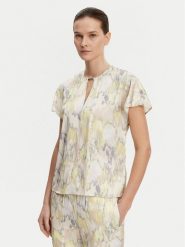 Calvin Klein Bluzka K20K208191 Kolorowy Regular Fit. Bluzki damskie CALVIN KLEIN, bez wzorów, z wiskozy, bez ramiączek. Za 279.99 zł.