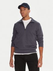 G-Star Raw Bluza Nifous Half Zip D26305-D566 Granatowy Regular Fit. Niebieskie bluzy bez kaptura męskie G-Star Raw, m, z syntetyku. Za 349.99 zł.