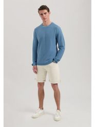 DSTREZZED Sweter w kolorze błękitnym rozmiar: XL. Niebieskie swetry męskie DSTREZZED, xl, bez wzorów, bez kołnierzyka. Za 166.88 zł.