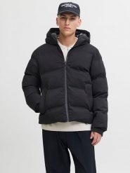 Jack & Jones Kurtka pikowana "Kaito" w kolorze czarnym rozmiar: XXL. Czarne kurtki męskie Jack & Jones, xxl, bez wzorów, bez kaptura. Za 139.87 zł.