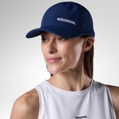 Czapka z daszkiem Rossignol Active. Niebieskie czapki męskie Rossignol, bez wzorów. Za 159.99 zł.