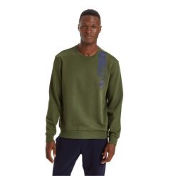 Bluza męska DIADORA SWEATSHIRT CREW ICON. Niebieskie bluzy bez kaptura męskie Diadora, m. Za 89.99 zł.