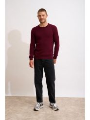 Just Cashmere Kaszmirowy sweter "Gabin" w kolorze bordowym rozmiar: M. Czerwone swetry męskie Just Cashmere, m, bez wzorów, z kaszmiru, bez kołnierzyka. Za 565.99 zł.