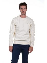 The Time of Bocha Bluza w kolorze kremowym rozmiar: XXL. Brązowe bluzy bez kaptura męskie The Time of Bocha, xxl, z bawełny. Za 104.39 zł.