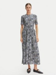 Weekend Max Mara Sukienka letnia Fascino 2615621012 Niebieski Regular Fit. Niebieskie sukienki damskie Weekend Max Mara, na lato, l, bez wzorów, z bawełny, bez kołnierzyka, bez ramiączek. Za 1,049.00 zł.