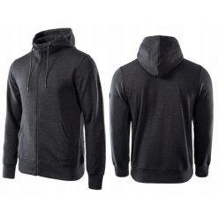 Bluza dresowa dla mężczyzn Hi-tec Silian II. Szare bluzy bez kaptura męskie Hi-tec, m, z dresówki. Za 199.99 zł.