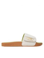 Puma Klapki Leadcat 2.0 Palermo Foil 399041 06 Szary. Szare klapki damskie Puma, bez wzorów, ze skóry, bez obcasa. Za 229.99 zł.