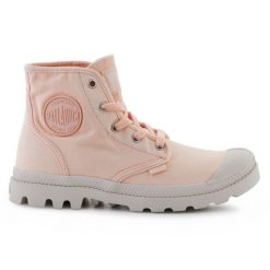 Buty Palladium Pampa Hi 92352-868-M różowe. Czerwone buty sportowe na co dzień damskie bez wzorów, z gumy. Za 503.88 zł.