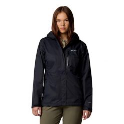 Columbia Kurtka Pouring Adventure Iii 2117191010. Czarne kurtki damskie Columbia, bez wzorów, z poliamidu, bez kaptura. Za 387.99 zł.