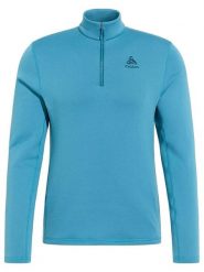 Odlo Bluza polarowa "Berra" w kolorze błękitnym rozmiar: 3XL. Niebieskie bluzy bez kaptura męskie Odlo, bez wzorów, z polaru, sportowe, bez kołnierzyka, bez ramiączek. Za 216.95 zł.