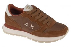 Buty sportowe Sneakersy damskie, Ally Solid. Brązowe buty sportowe na co dzień damskie SUN68, bez wzorów, z materiału, trekkingowe. Za 399.99 zł.