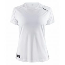Koszulka damska Craft community function. Białe bluzki damskie Craft, bez wzorów, bez kołnierzyka. Za 153.00 zł.