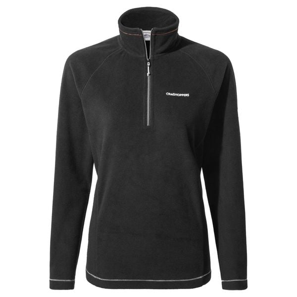 Bluza polarowa damska Craghoppers Miska VI Half Zip. Czarne bluzy bez kaptura damskie CRAGHOPPERS, z polaru. Za 119.99 zł.