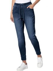 Heine Jegginsy w kolorze granatowym rozmiar: 36. Niebieskie legginsy damskie Heine, bez wzorów. Za 59.95 zł.
