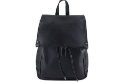 Plecak damski BARBERINI'S czarny 513-1. Czarne plecaki damskie Barberinis, bez wzorów, ze skóry, eleganckie. Za 359.99 zł.