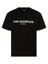 The Kooples T-shirt Kobiety Bawełna czarny, 3. Czarne t-shirty damskie The Kooples, l, bez wzorów, z bawełny, bez kołnierzyka. Za 349.95 zł.