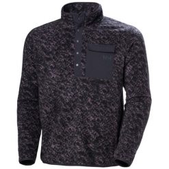 Bluza dresowa z nadrukiem Helly Hansen Maridalen. Fioletowe bluzy bez kaptura męskie Helly Hansen, z dresówki. Za 476.00 zł.