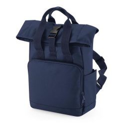Plecak na komputer Bag Base. Niebieskie plecaki damskie BAGBASE, bez wzorów, z materiału. Za 85.65 zł.