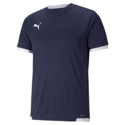 Koszulka Puma Team Liga. Białe t-shirty sportowe męskie Puma, m, bez ramiączek, do piłki nożnej. Za 151.00 zł.
