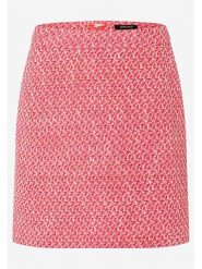 More & More Spódnica w kolorze czerwono-białym rozmiar: 34. Czerwone spódniczki damskie MORE & MORE, bez wzorów, z bawełny, z podwyższonym stanem, mini. Za 117.73 zł.