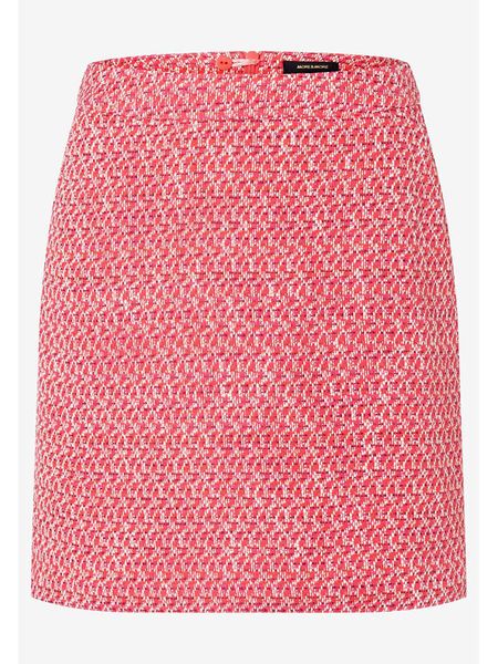 More & More Spódnica w kolorze czerwono-białym rozmiar: 34. Czerwone spódniczki damskie MORE & MORE, bez wzorów, z bawełny, z podwyższonym stanem, mini. Za 117.73 zł.