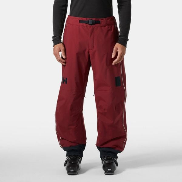 Spodnie narciarskie Helly Hansen ULLR D 2.0. Czerwone spodnie dresowe damskie Helly Hansen, na zimę, bez wzorów. Za 941.00 zł.
