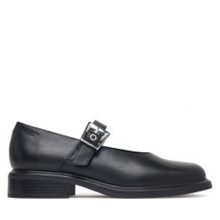 Półbuty Vagabond Shoemakers. Czarne półbuty damskie Vagabond Shoemakers, bez wzorów, bez obcasa, na płaskiej podeszwie. Za 564.99 zł.