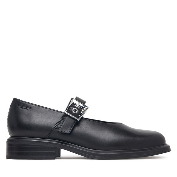Półbuty Vagabond Shoemakers. Czarne półbuty damskie Vagabond Shoemakers, bez wzorów, bez obcasa, na płaskiej podeszwie. Za 564.99 zł.