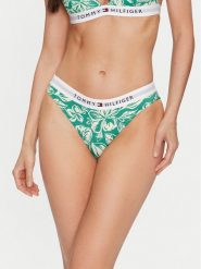 Tommy Hilfiger Dół od bikini UW0UW05365 Zielony. Zielone bikini damskie Tommy Hilfiger, bez wzorów. Za 149.99 zł.