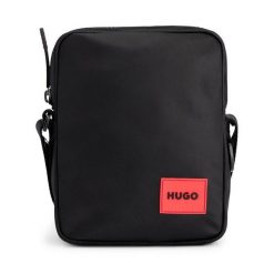 Saszetka HUGO. Czarne saszetki męskie Hugo. Za 305.99 zł.