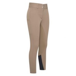 Damskie spodnie konkursowe o pełnej przyczepności HV Polo Cleo. Brązowe spodnie materiałowe damskie HV POLO, bez wzorów, sportowe. Za 634.00 zł.