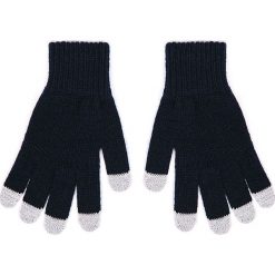 Giamo - Rękawiczki dziecięce. Niebieskie rękawiczki dziecięce Giamo, z dzianiny, bez ramiączek. W wyprzedaży za 19.90 zł.