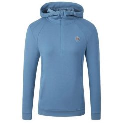 Bluza damska z kapturem Covalliero. Niebieskie bluzy z kapturem damskie COVALLIERO, s, z materiału. Za 361.00 zł.