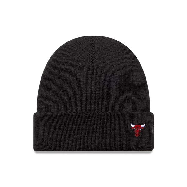 Czapka New Era Mini Logo Cuff Beanie Chibul Dorośli. Czarne czapki męskie New Era, bez wzorów, z materiału, sportowe. Za 199.99 zł.