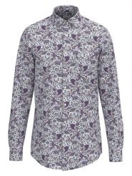 Seidensticker Koszula - Regular fit - ze wzorem rozmiar: 42. Koszule męskie Seidensticker, bez wzorów, z bawełny, bez kołnierzyka, bez ramiączek. Za 111.95 zł.